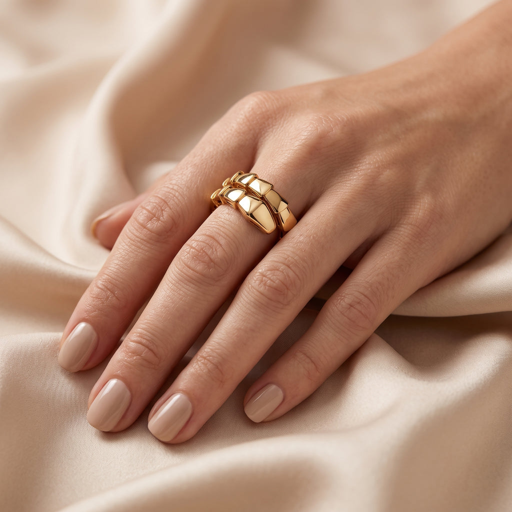 ANILLO BV SERPENTI GOLD